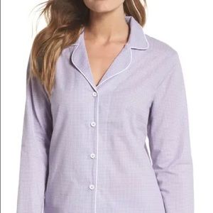 UGG Cassandra check pajama top